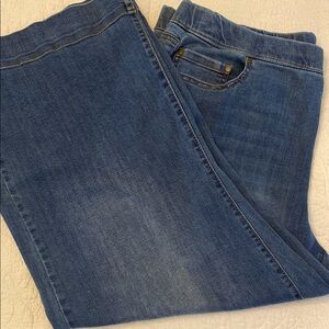 a.n.a wide leg crop jeans